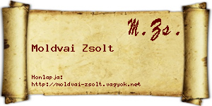 Moldvai Zsolt névjegykártya